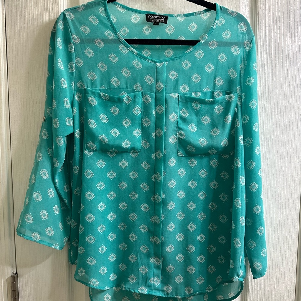 Sheer blouse